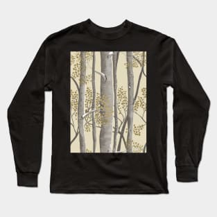 Dove in an Aspen Tree Long Sleeve T-Shirt